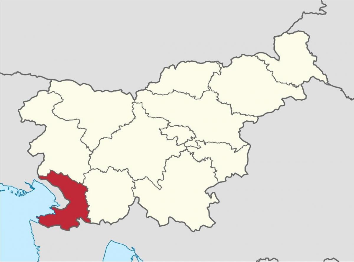 Газрын зураг, овойлт Словени